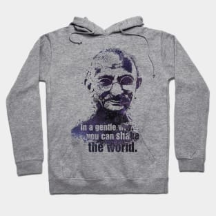 Gandhi quote Hoodie